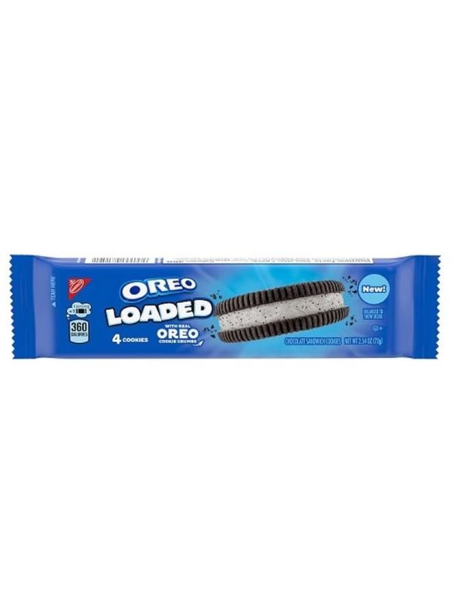 Oreo Loaded Single Serve Cookies 2.54 Ounce