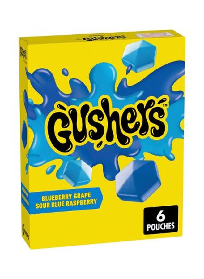 GUSHERS BLUEBERRY GRAPE 6P 136G