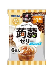 Konnyaku Kobo Jelly Millk Coffee Flavor 6Pcs