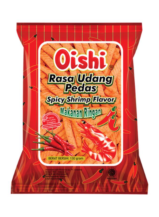 Oishi Snack Spicy Shrimp 130Gr
