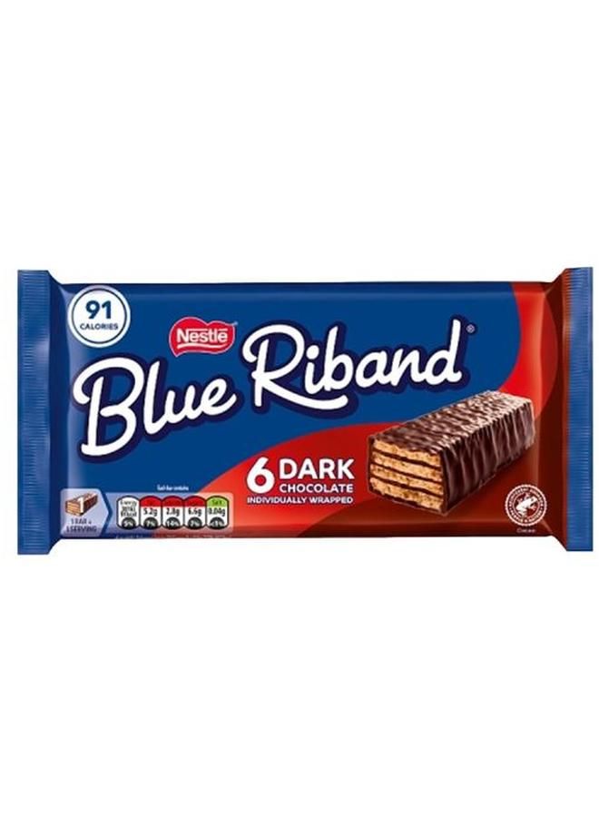 Blue Riband Dark Chocolate Wafer Bars 6-Pack