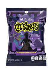 Gushers Family Wednesday Adams Blueberry Grape Despair 4.25 oz (120g)