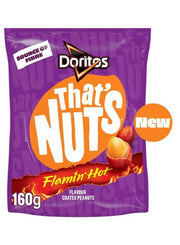 Doritos That's Nuts Flamin' Hot Coated Peanuts 160g