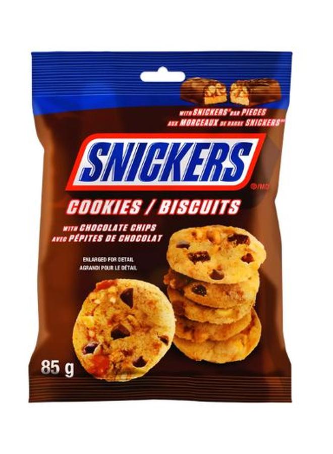 Snickers Chocolate Chip Cookies Bag 24 X 85G