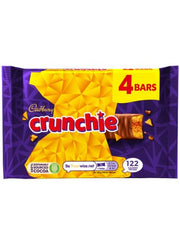 Cadbury Crunchie Chocolate Bar 4x26.10g