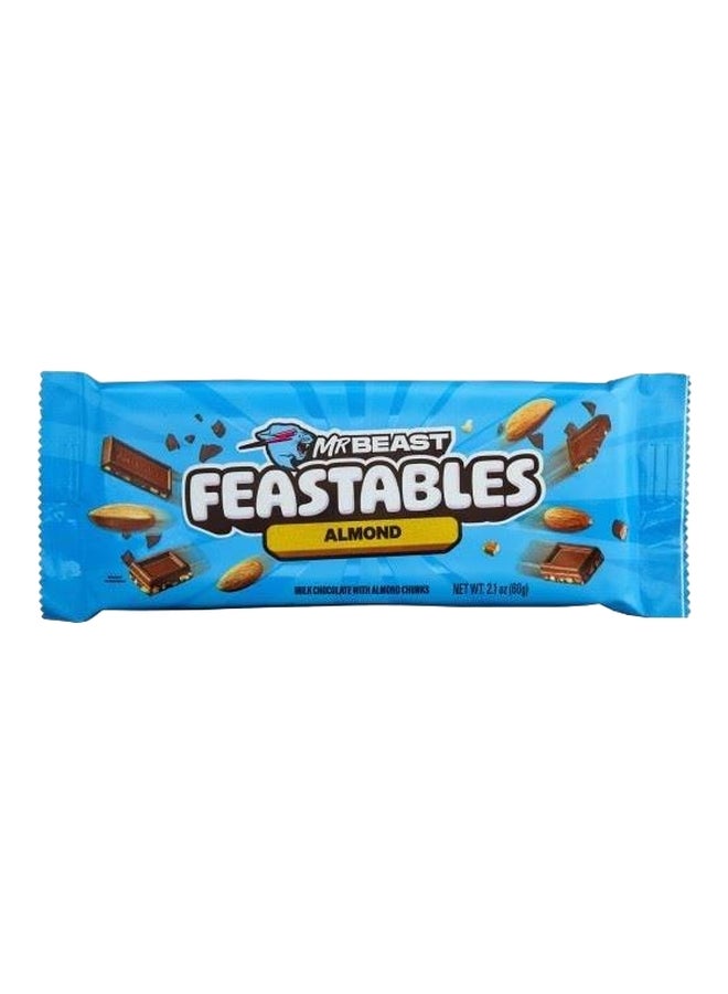 Mr Beast Feastables Almond Chocolate Bar 60g