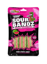 Johnny Candy Sour Bandz Wicked Watermelon 120g