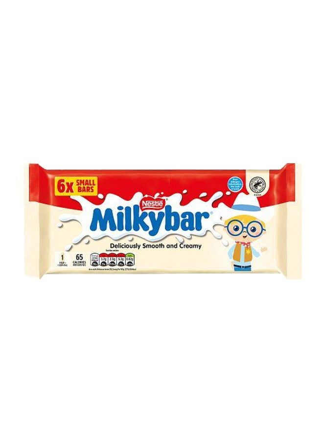 NESTLE MILKYBAR SMALL 6 PACK 72G