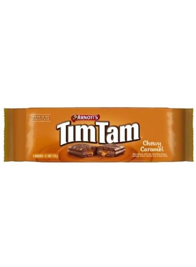 Arnott's Tim Tam Chewy Caramel Biscuits 175g