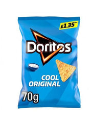 Doritos Cool Ranch Original Tortilla Chips Crisps 70G Pmp