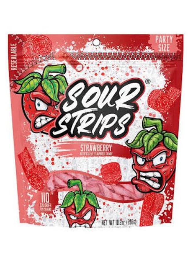 Sour Strips Strawberry Roll Belt 288g