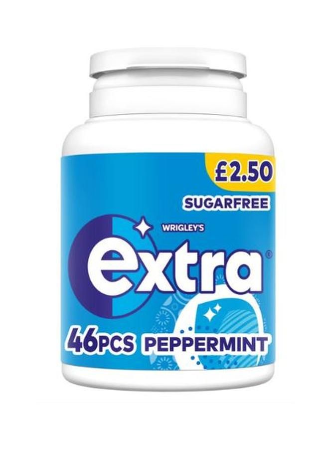 Wrigleys Extra Gum Bottle Sf Pm 2.50 46Pc Peppermint