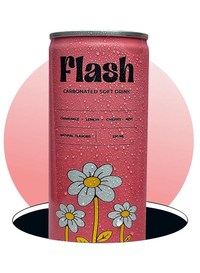 Flash Drink Chamomile Lemon Cherry Mint 250ml