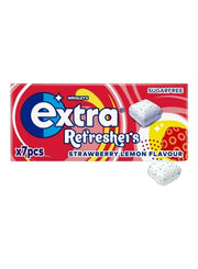 Wrigley's Extra Refreshers Strawberry Lemon Gum 7 Pieces 18g