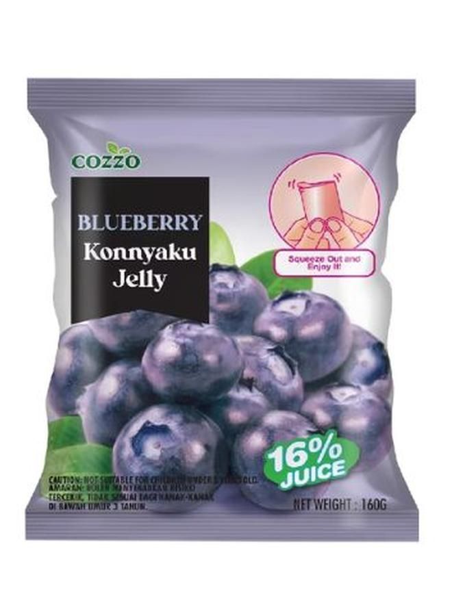Cozza Jushida Konnyaku Jelly Blueberry 160g
