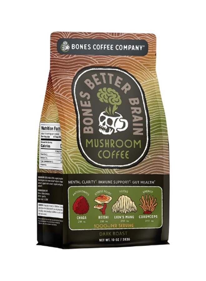 Bones Better Brain Mushroom Coffe Dark Roast 283G