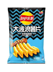 Lay's Big Wave Potato Chips Squid Flavor 70G