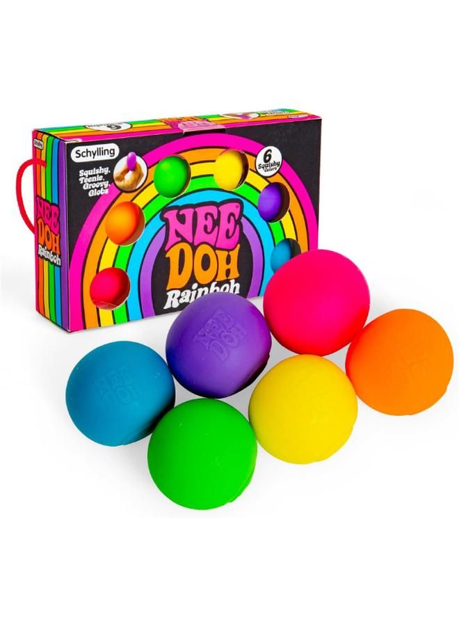 Needoh Rainbow 6 pc