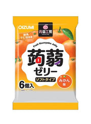 Konnyaku Kobo Jelly Mikan Flavor 6Pcs