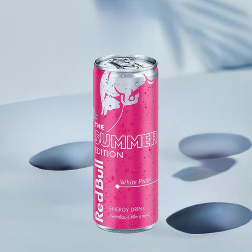 Red Bull Energy Drink The Summer Edition White Peach Flavor 250ml