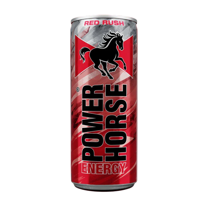 Power Horse Red Rush Energy Drink - 250ml