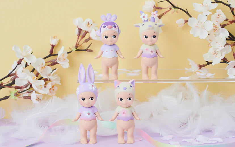 Sonny Angel Mini Figure Cherry Blossom Series Night Version Blind Box