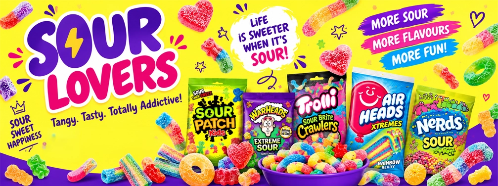 Shop sour and sweet candy at EZ Candy