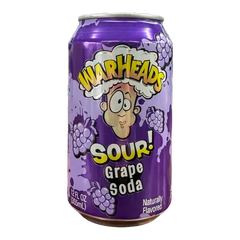 Warheads Sour Drink Grape Soda 355ml